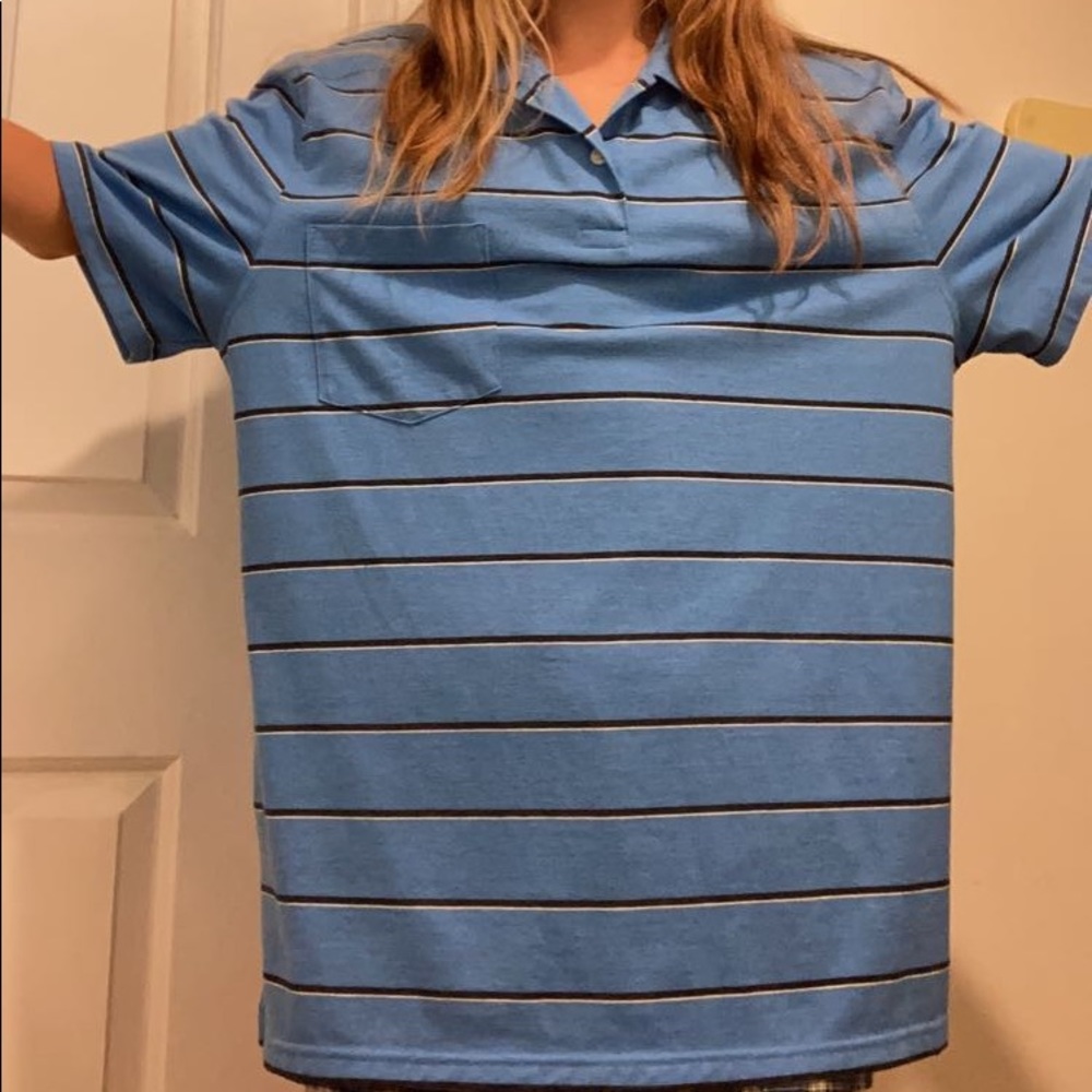 Striped Racer Back Tank(altered+thrifted) - Picture 4 of 4